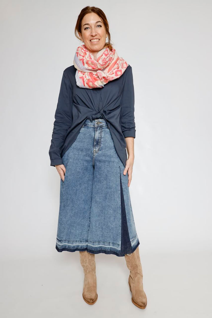 CAMISA CORTA CED4FDK-MARINO