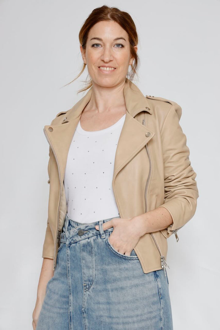 JACKET V3025730-TAUPE