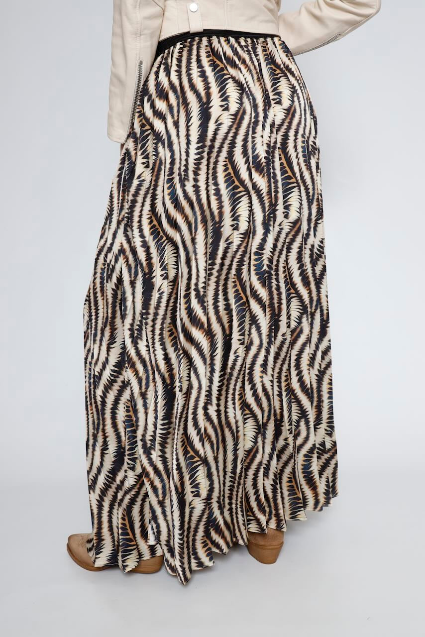 FALDA JENDALE FIRE-NEGRO/BEIGE