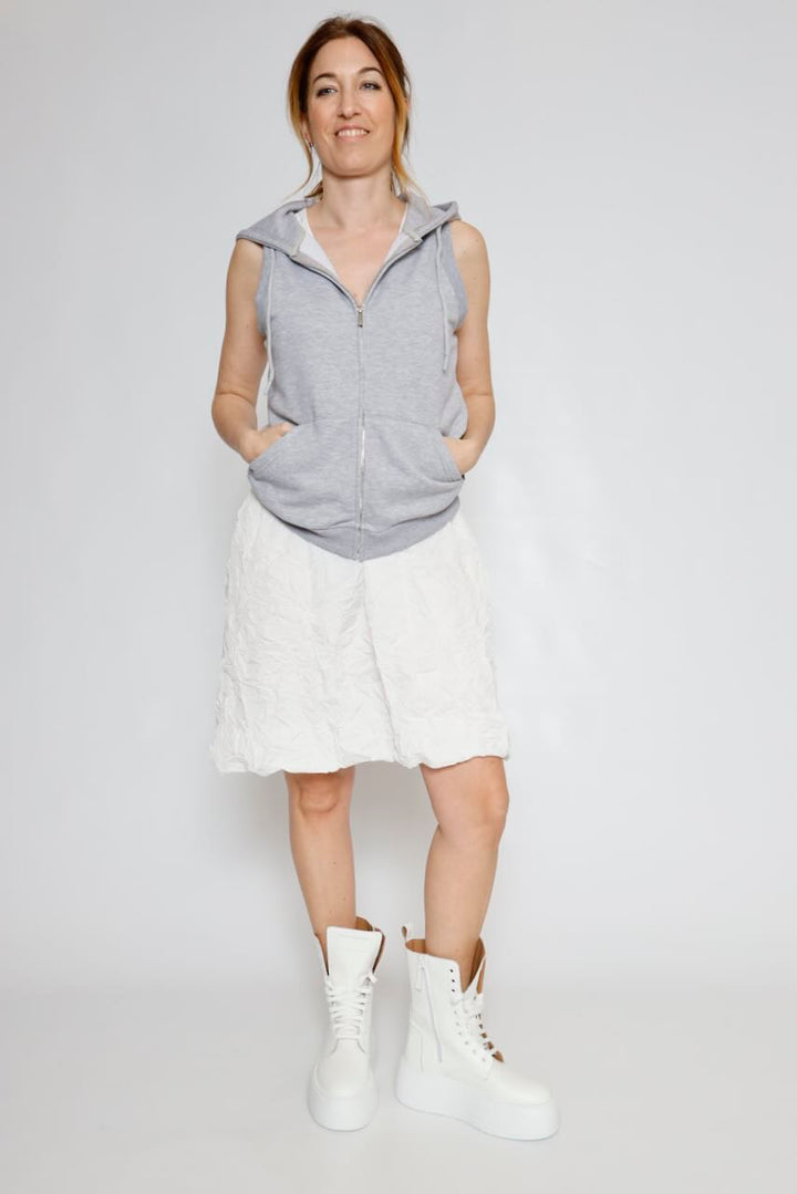 SUDADERA-CHALECO L855P26M3-GRIS