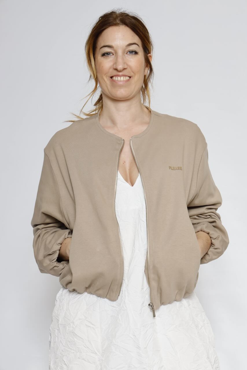 BOMBER F855P26M26-TAUPE