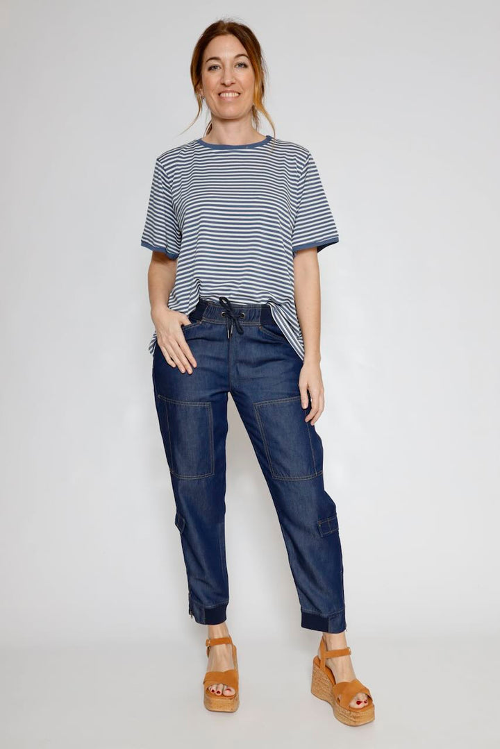 CAMISETA BY10306-MARINO