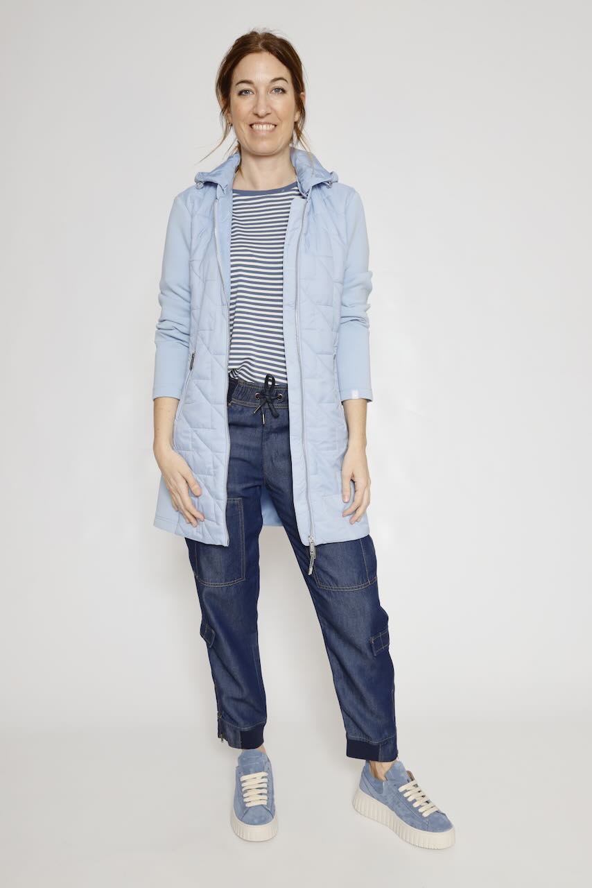 CHAQUETA DARBI.7002621-AZUL CIELO