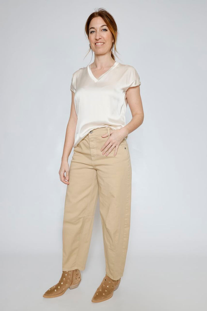 CAMISETA BY10265-LATTE