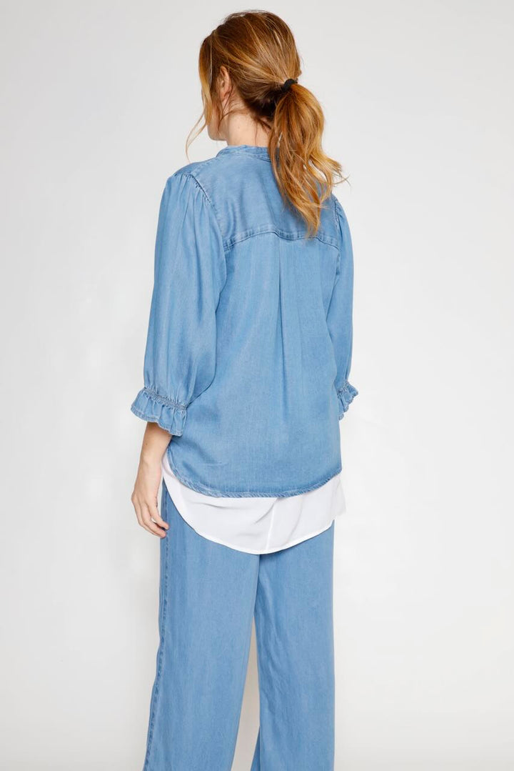 BLUSA KAMAR.7002621-BLU DENIM