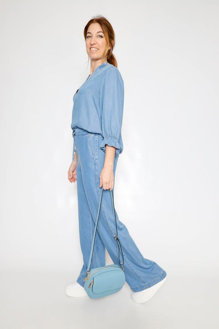 PANTALÓN  ANETTESHORT.7002621-BLU DENIM