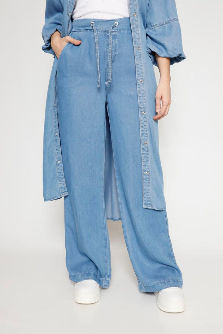 PANTALÓN  ANETTESHORT.7002621-BLU DENIM