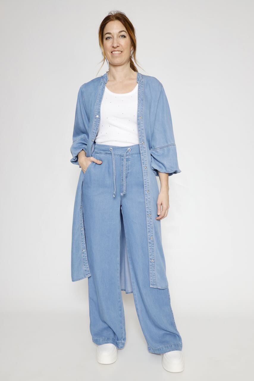 PANTALÓN  ANETTESHORT.7002621-BLU DENIM