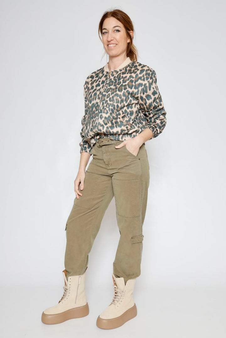 BOMBER ARFI.7002621-ANIMAL PRINT