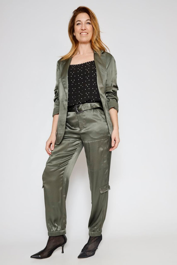 TOP ELJY PLAIN-NEGRO