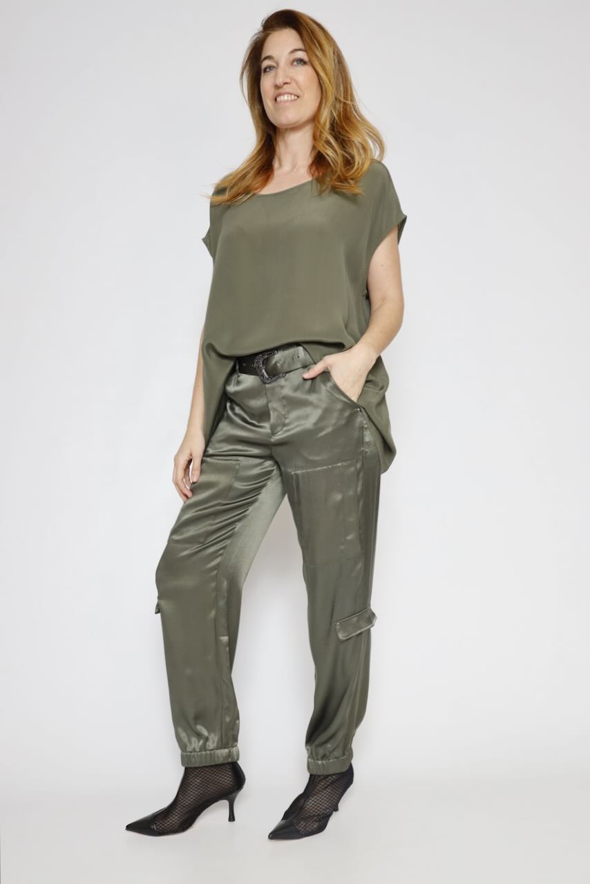 BLUSA/LARGONA P25AN127-MILITAR