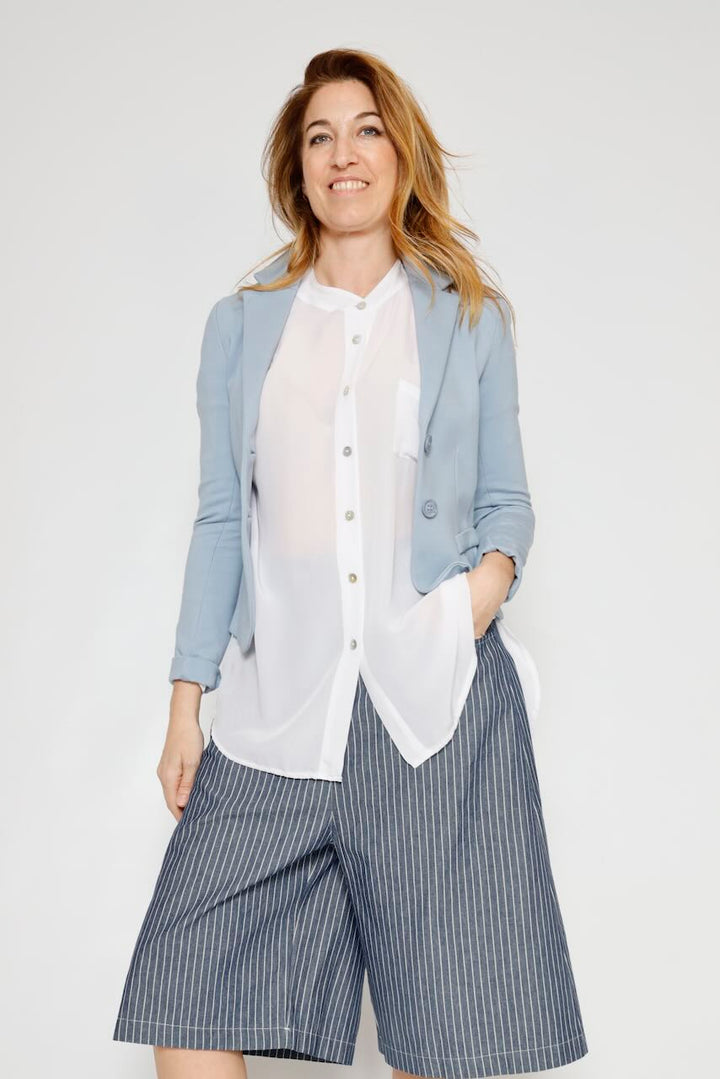 AMERICANA PUNTO ROMA JS24FIB-AZUL CLARO