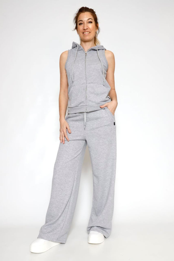 SUDADERA-CHALECO L855P26M3-GRIS