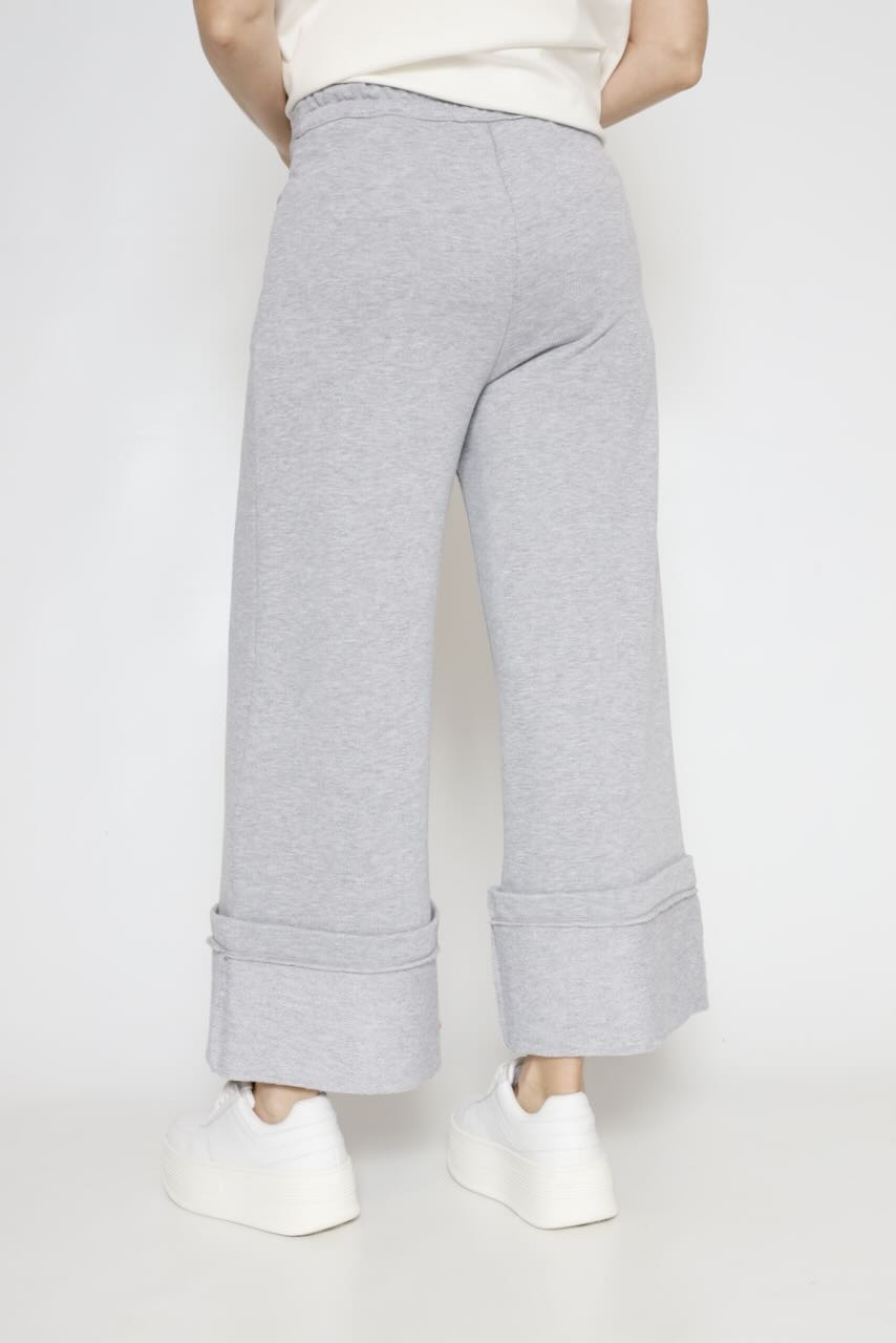 PANTALÓN FELPA GRIS P25DE211-GRIS