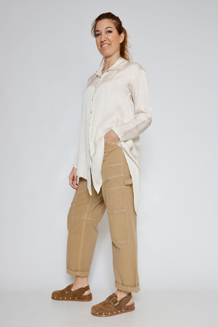 CAMISA P25AN126-LATTE
