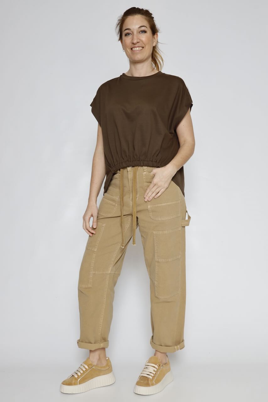 BLUSA 63-2107-MARRON