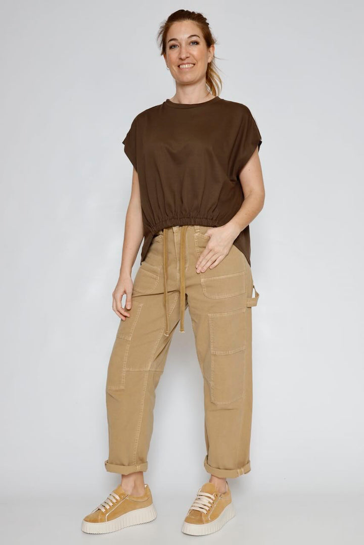 BLUSA 63-2107-MARRON