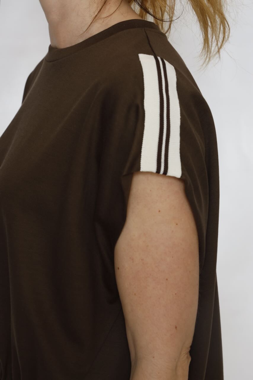 BLUSA 63-2107-MARRON