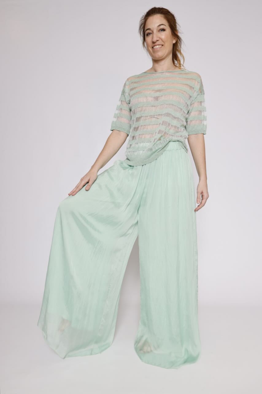 PANTALÓN BY10225-VERDE AGUA