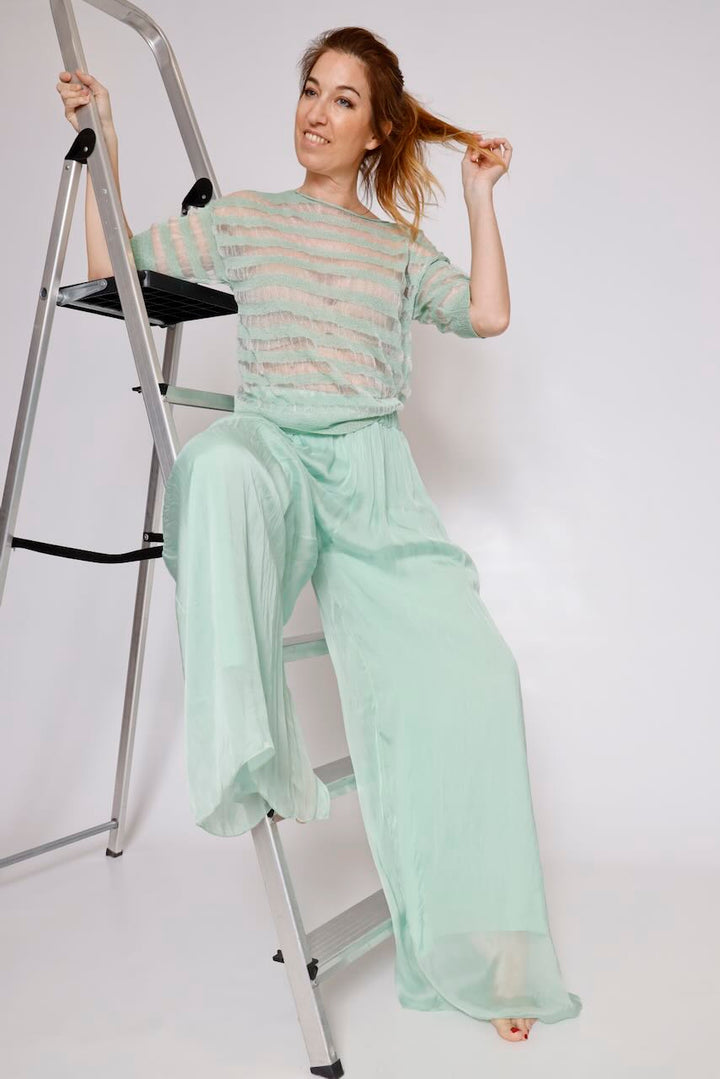 PANTALÓN BY10225-VERDE AGUA