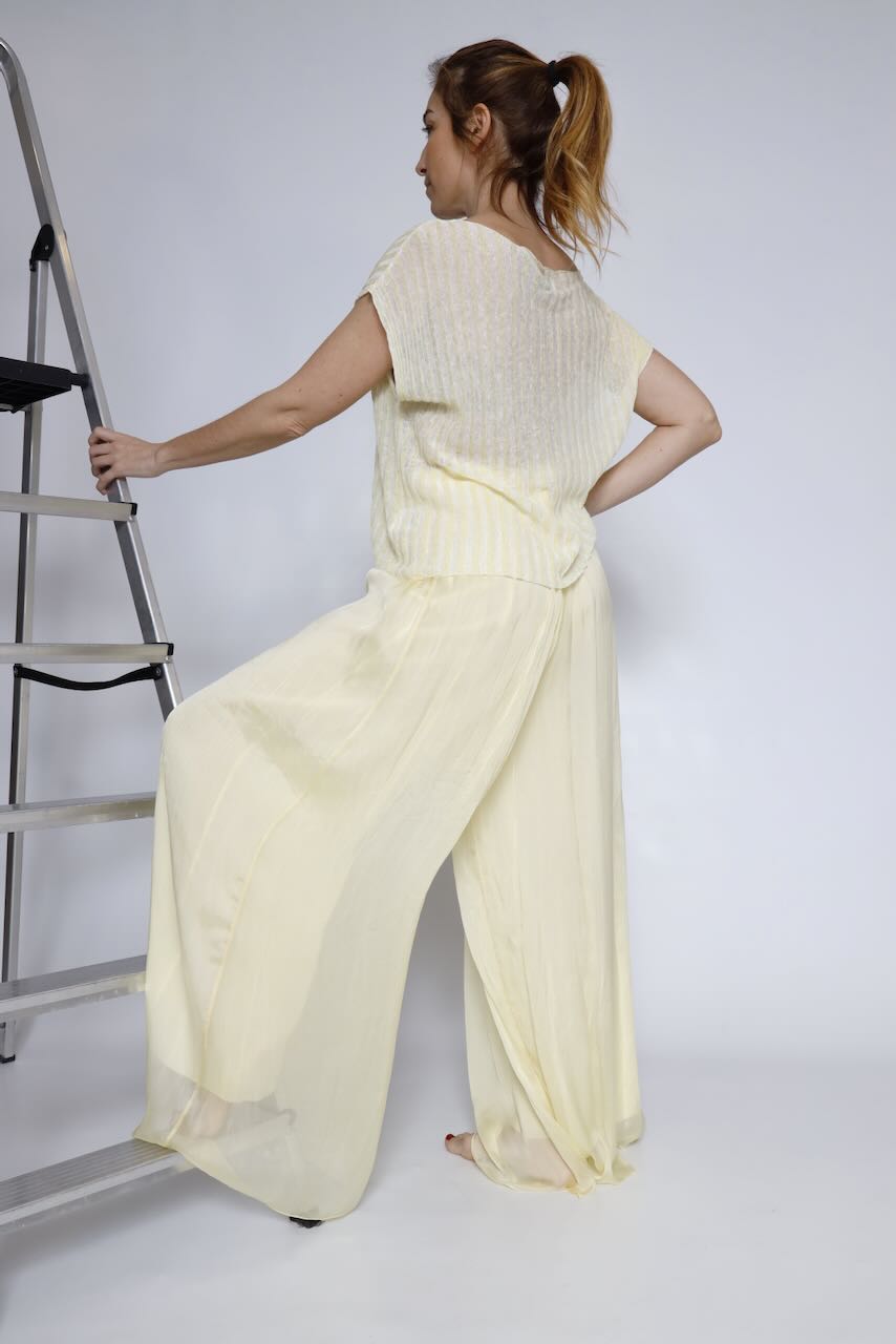 PANTALÓN BY10225-AMARILLO