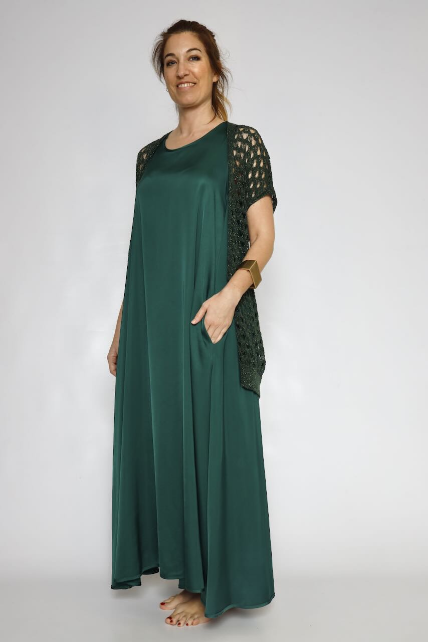 VESTIDO VERDE BY10271-VERDE