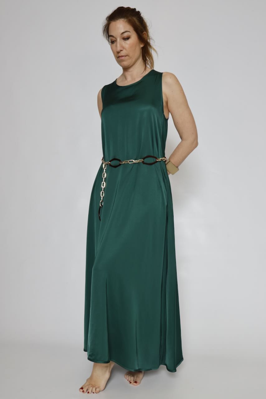 VESTIDO VERDE BY10271-VERDE