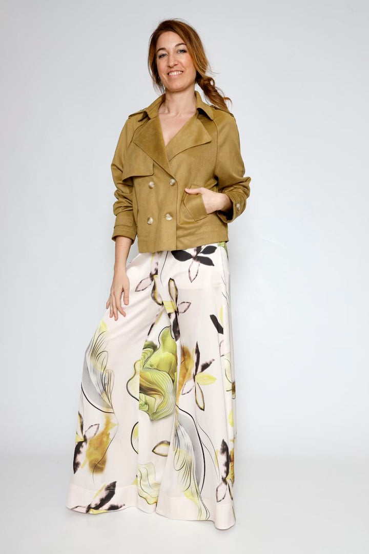 GABARDINA CORTA DOONA.7002621-OLIVA