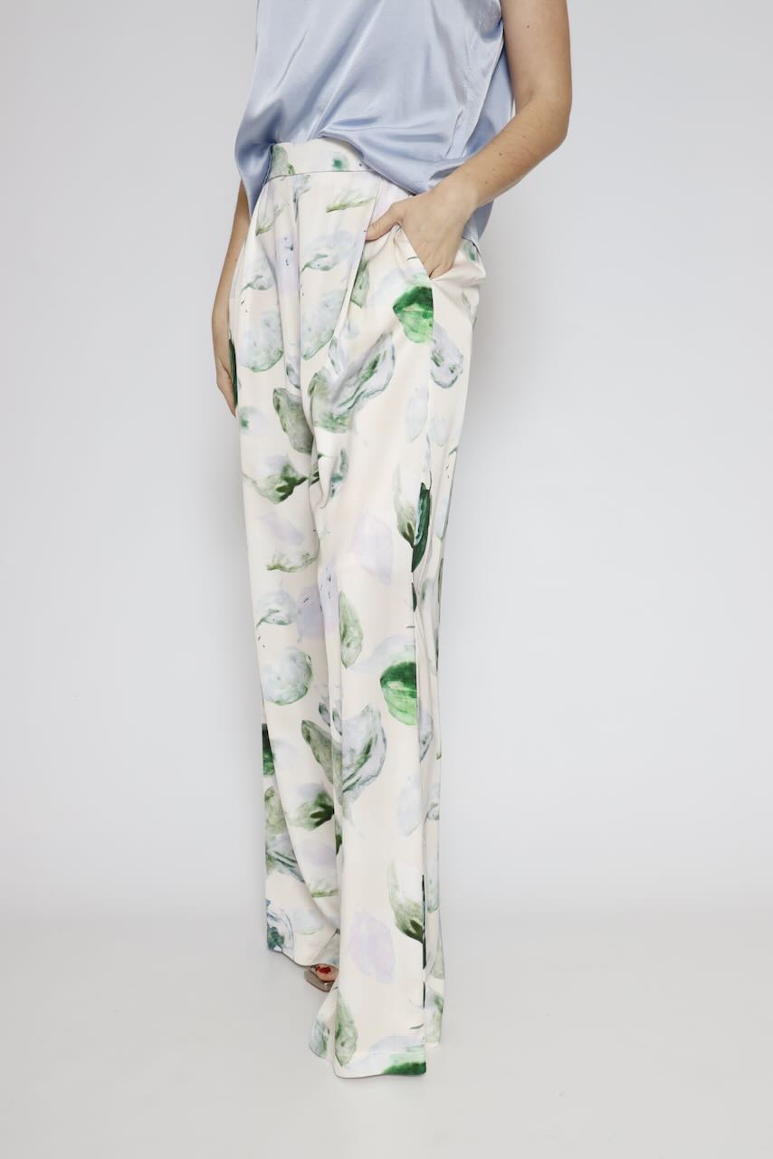 PANTALON BY10278-BLANCO/VERDE