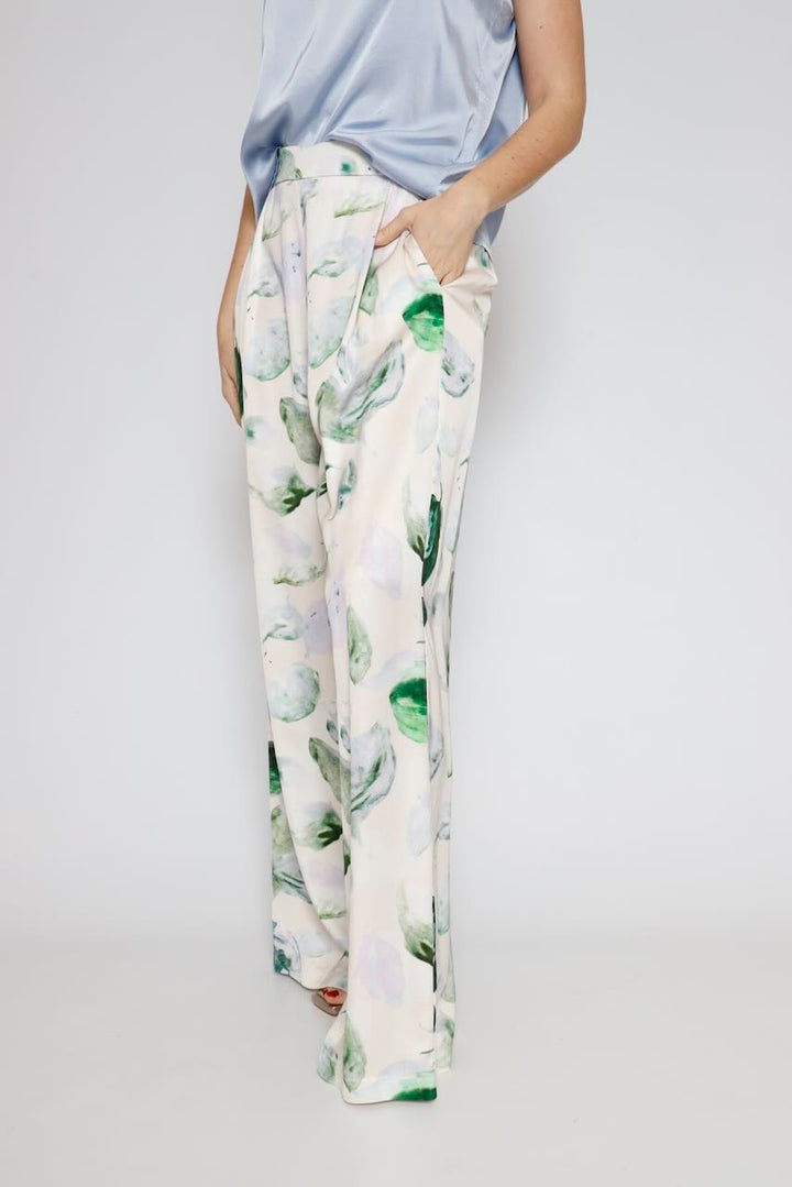 PANTALON BY10278-BLANCO/VERDE