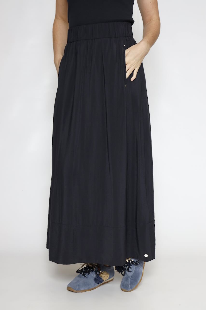 FALDA MIDI TOSCA.7002621-AZUL OSCURO