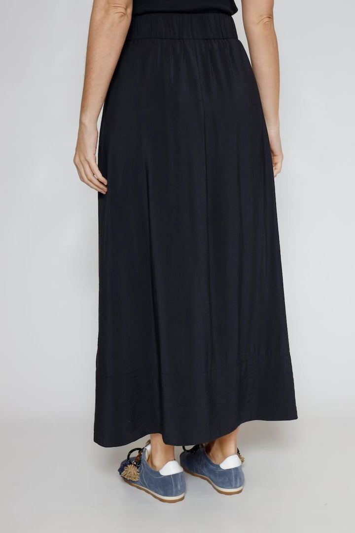 FALDA MIDI TOSCA.7002621-AZUL OSCURO