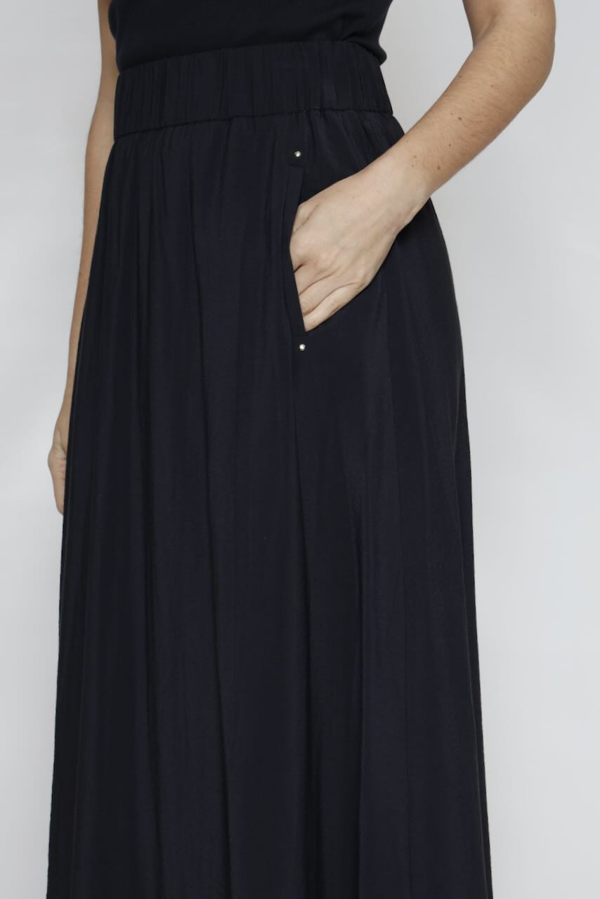 FALDA MIDI TOSCA.7002621-AZUL OSCURO