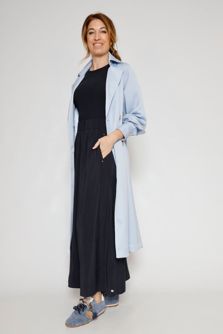 GABARDINA SC7003W41101-AZUL CIELO
