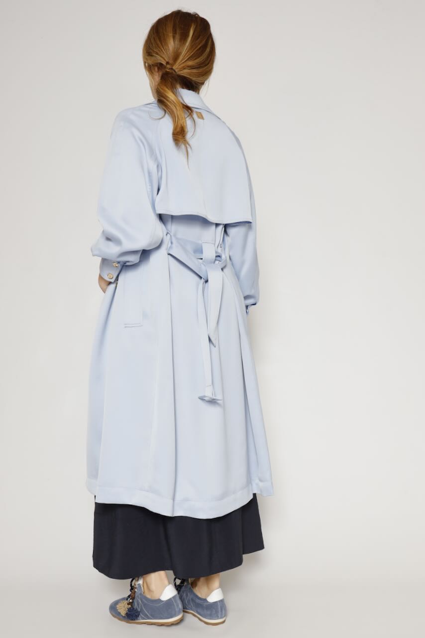GABARDINA SC7003W41101-AZUL CIELO