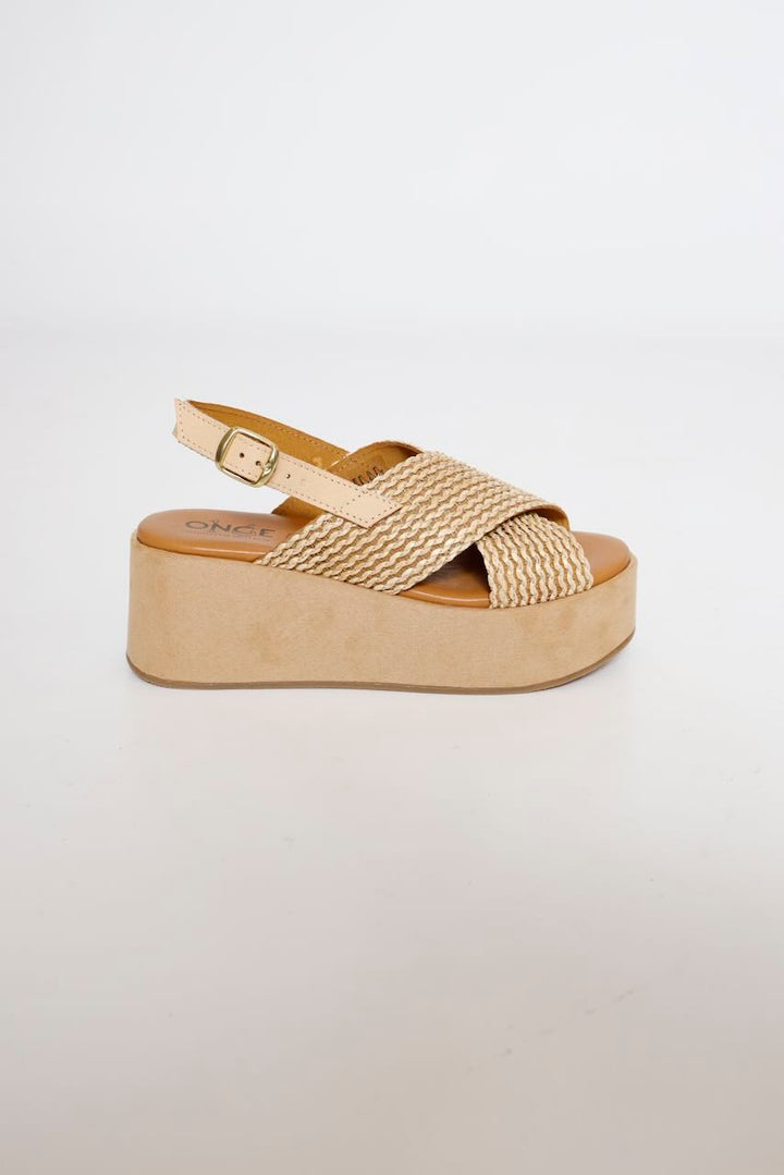 SANDALIA PLATAFORMA A85631-VISON