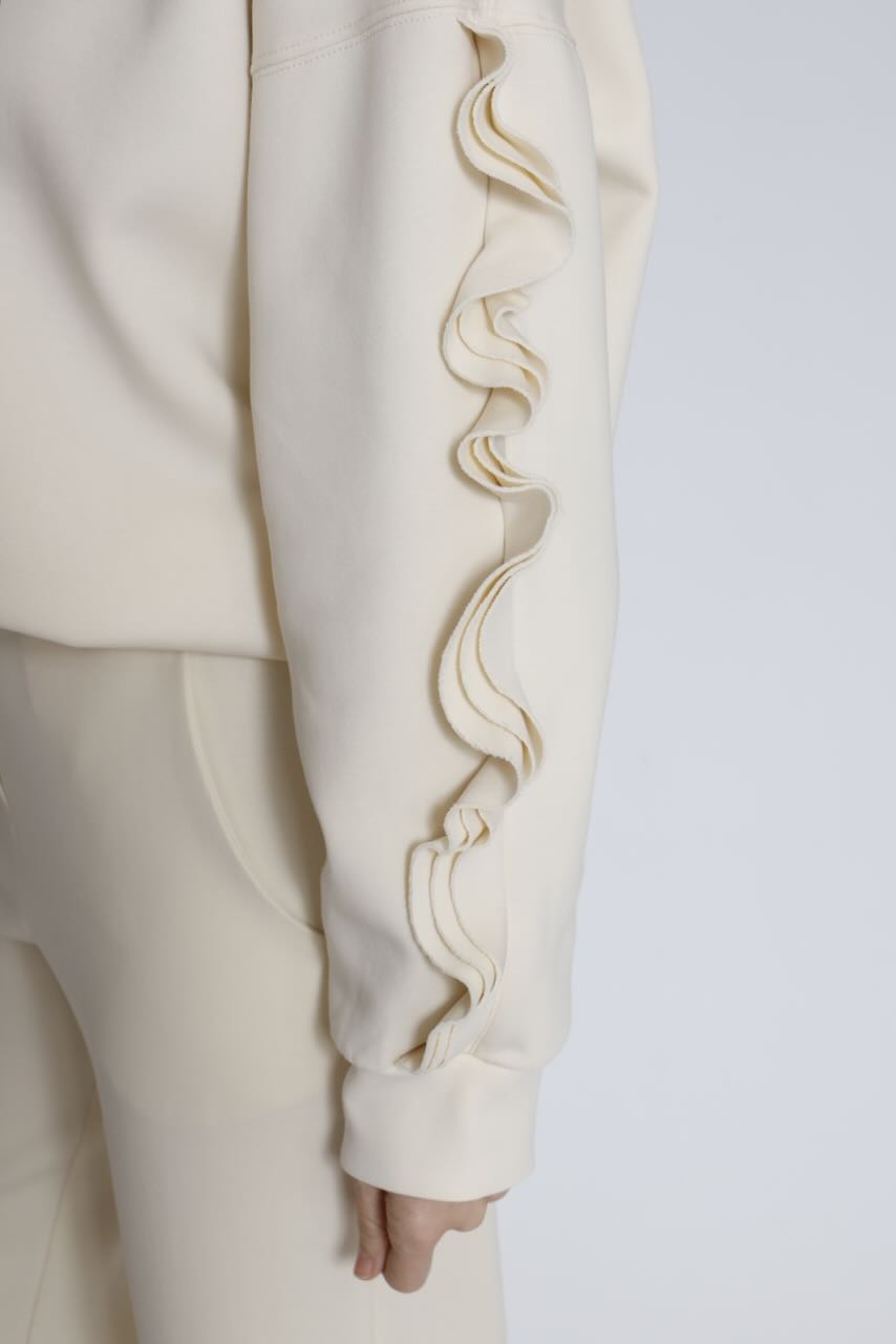 SUDADERA P26CI401-LATTE