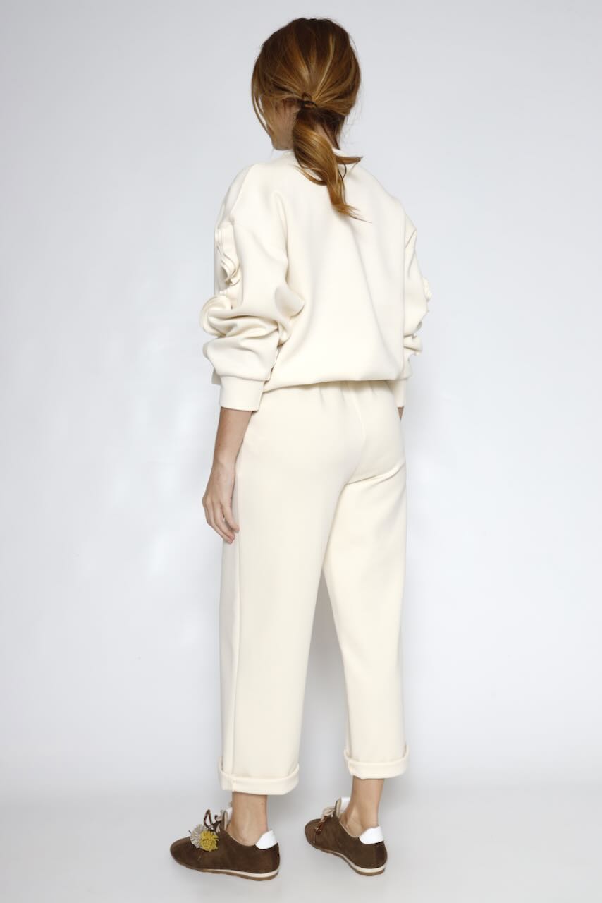 SUDADERA P26CI401-LATTE