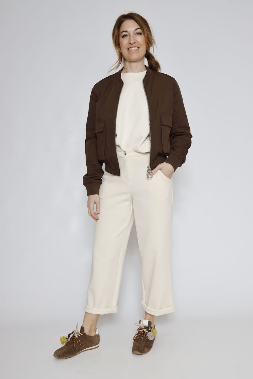 SUDADERA P26CI401-LATTE