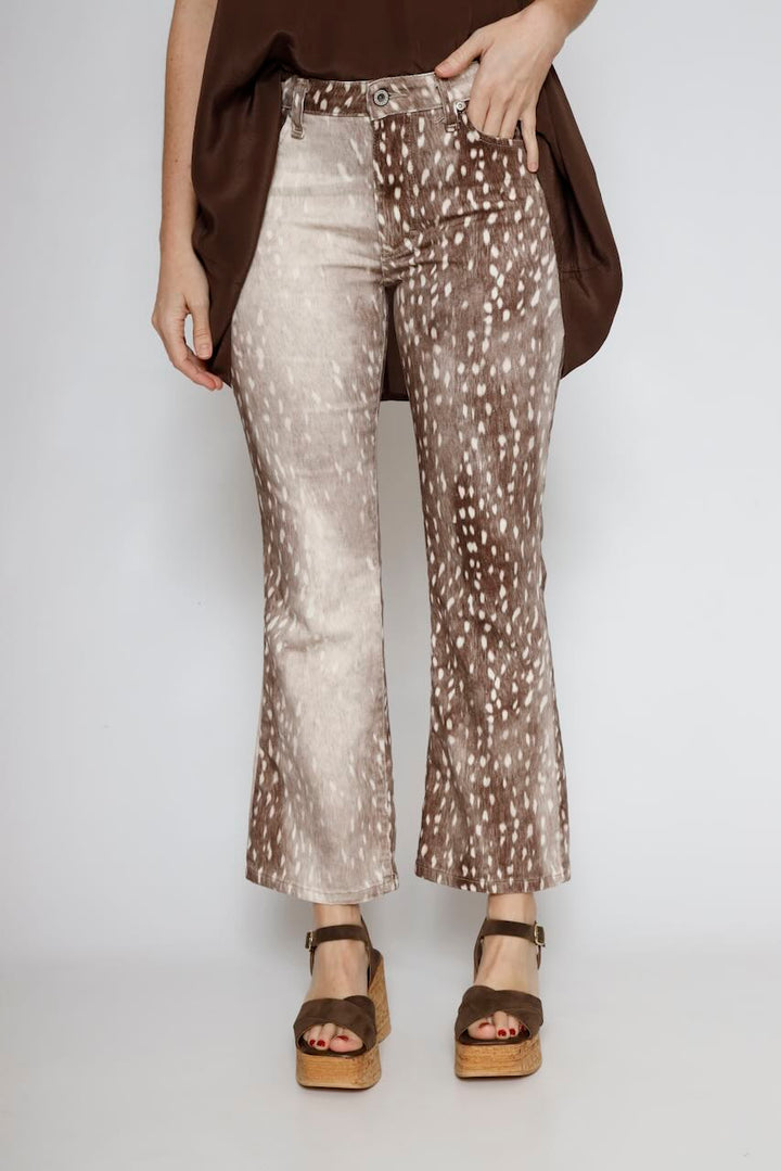 PANTALÓN P0XBECVC97-MARRON