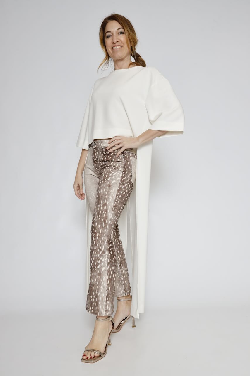 PANTALÓN P0XBECVC97-MARRON