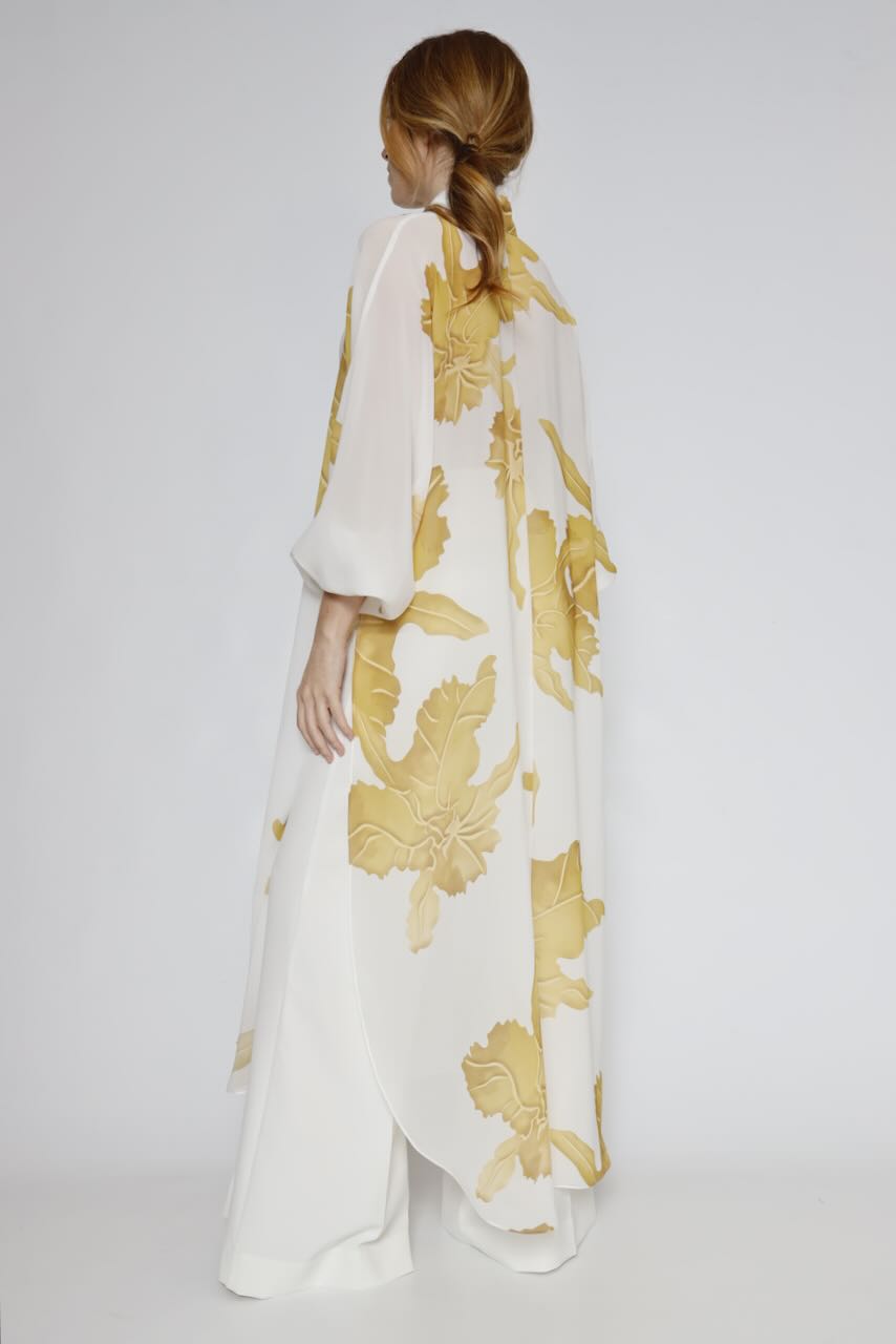 VESTIDO 63-7056-BLANCO/AMARILLO