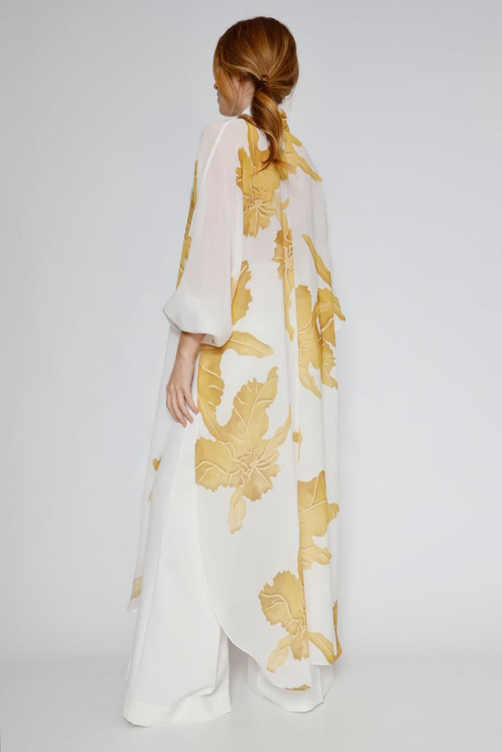 VESTIDO 63-7056-BLANCO/AMARILLO