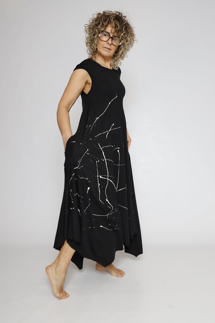 VESTIDO P6BM6294-NEGRO