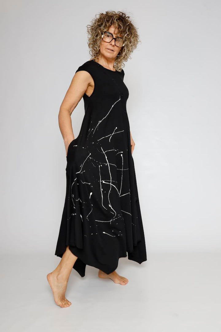 VESTIDO P6BM6294-NEGRO