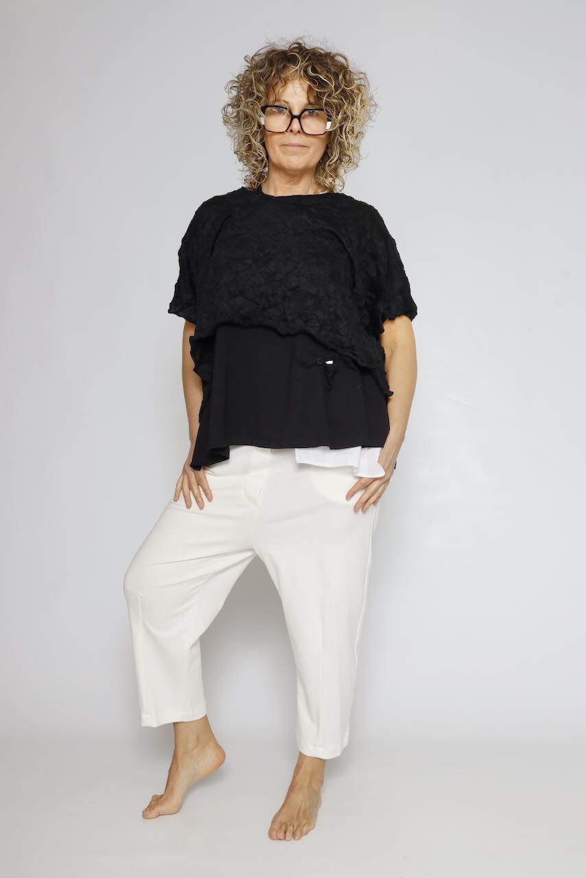 CAMISETA P4UT0861-NEGRO