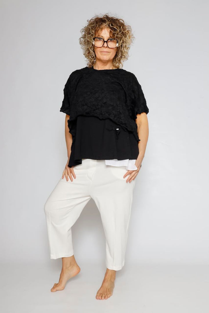 CAMISETA P4UT0861-NEGRO