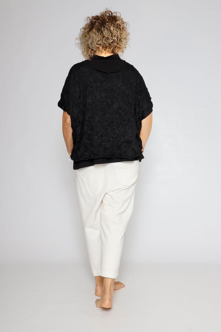 CAMISETA P4UT0861-NEGRO