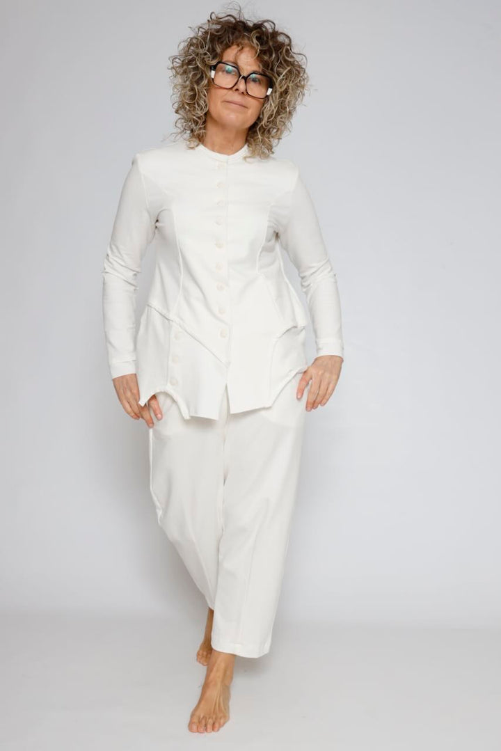 CHAQUETA BOTONES P4UU0188-LATTE