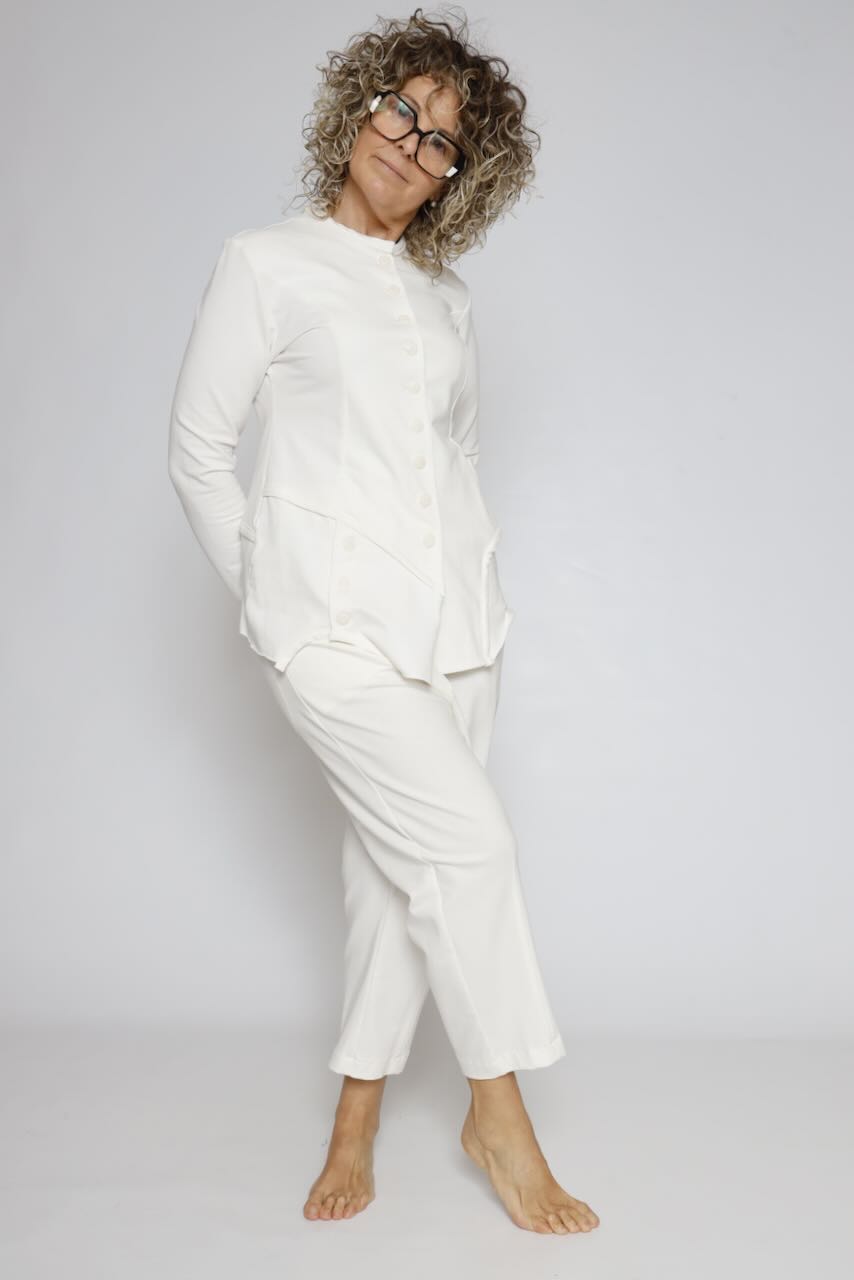 CHAQUETA BOTONES P4UU0188-LATTE